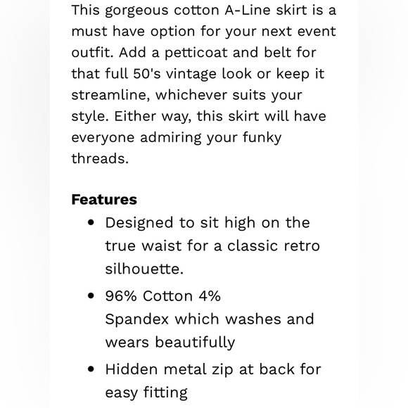 GRACE KARIN SKIRT    NWOT - Picture 7 of 8